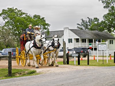 Heading out for Grimes Co. Court House