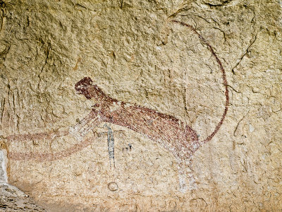 Panther pictograph