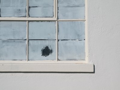 Hole in the window