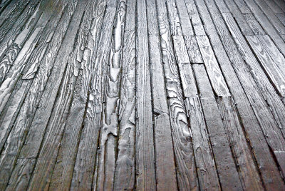 Well-worn dance floor