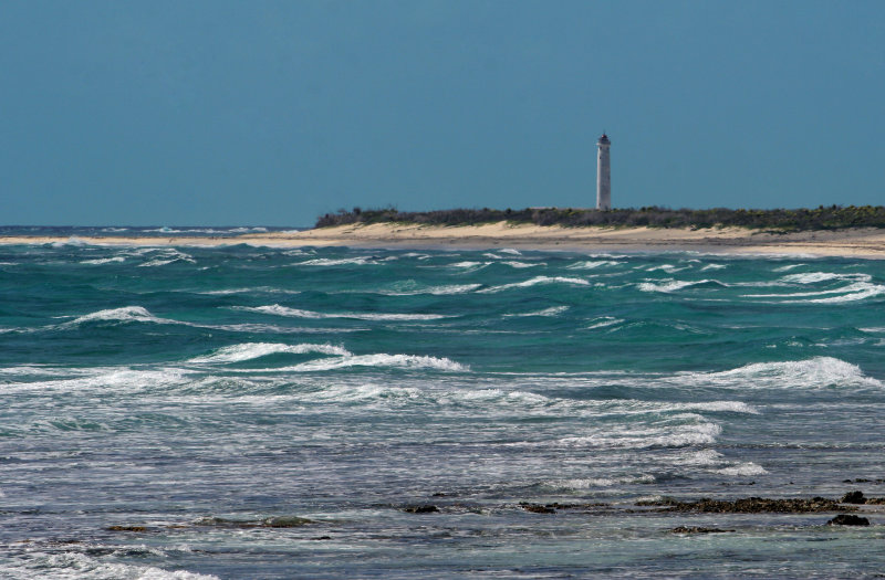 Light house at Punta Sur.