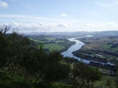 View of River Tay from Kinnoull Hill