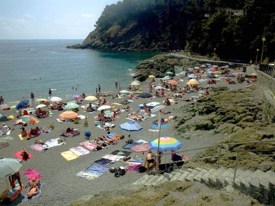 Bonassola beach