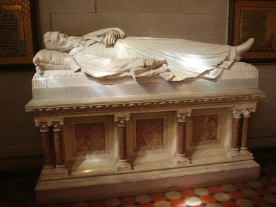 Ezra Cornell, Sarcophagus