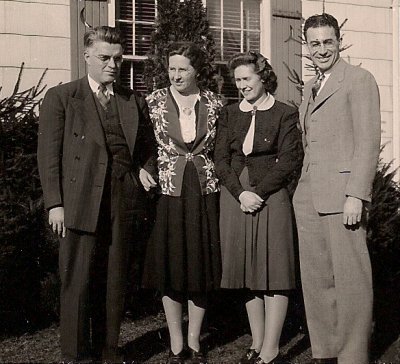 Buddy & Ruth Van Huss, Sally & Robert Robertson