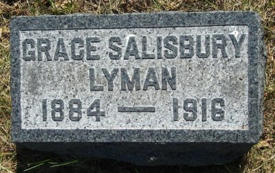 Grace Salisbury Lyman 1884 - 1916