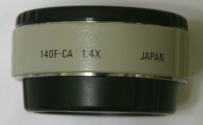 White Tamron SP 1.4X Teleconvertor b