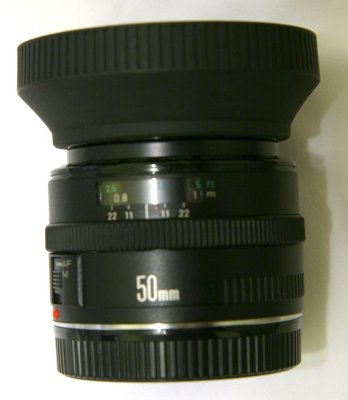 SOLD: 50mm f/1.8 MkI (Metal Mount)