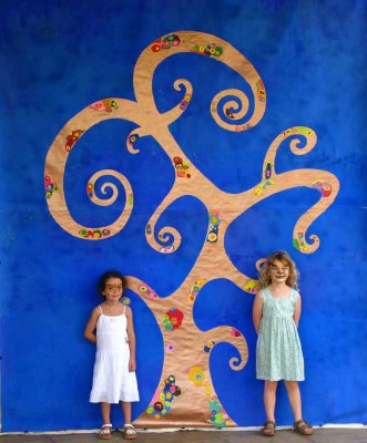 Peinture d'enfants: d'après Klimt