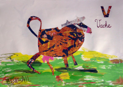 Peintures d'enfants - animaux 2010