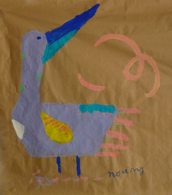 Peintures d'enfants - Oiseaux 2009