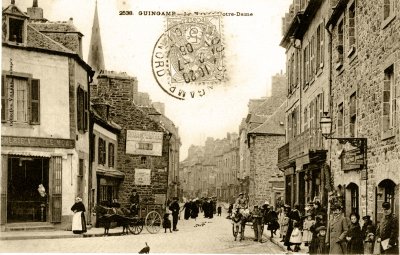 1906 Post Card Guingamp Bretagne France