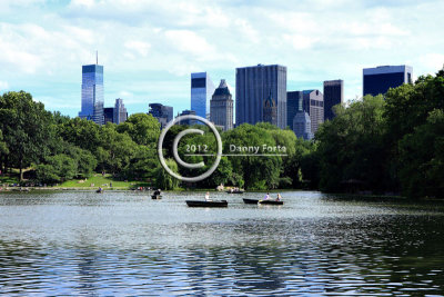 View of Manhattan from Central Park