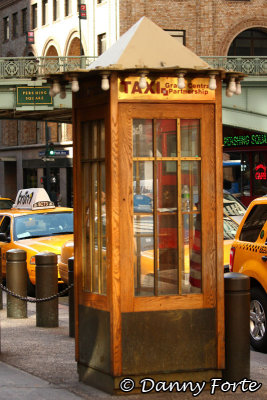 Taxi Booth at Grand Central