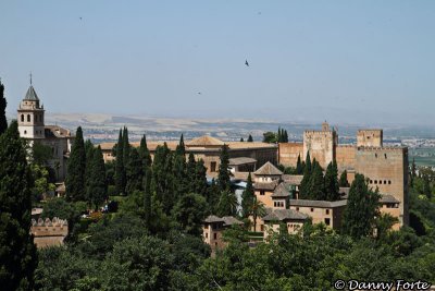 View of The Alhambra from The Generalife