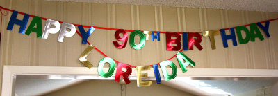 Loreida's 90th Birthday Party