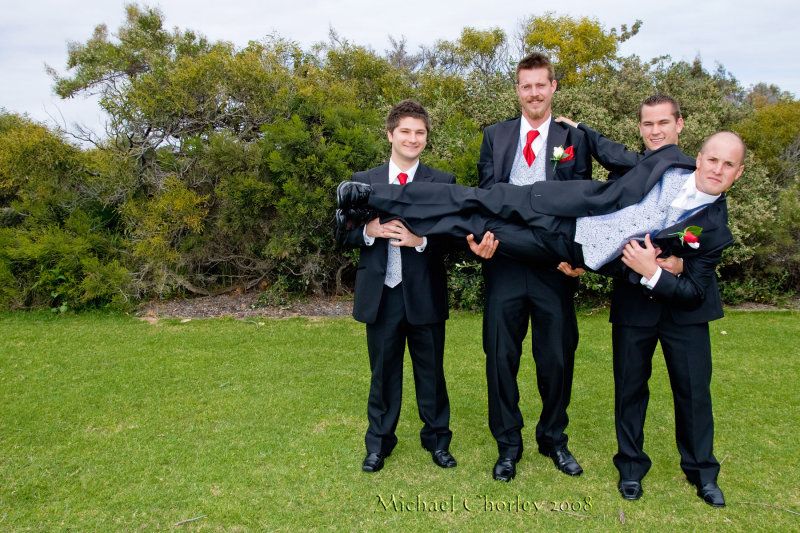 Guys Pre-Ceremony