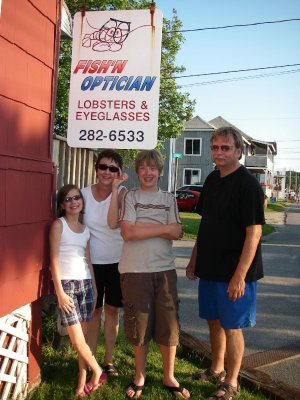 Klovski and Chochki in Maine August 2008