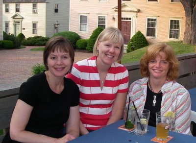 Portsmouth rendezvous with Susan and Sara