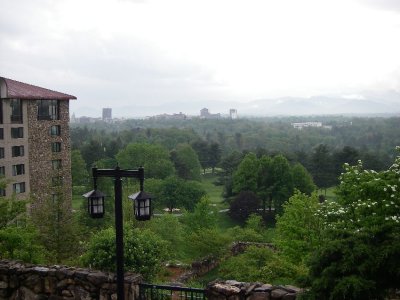 View from the Grove Park Inn