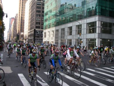New York's Five Boro Bike Tour