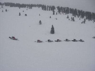 Grooming the back bowls