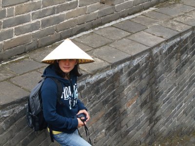 Marissa goes local at the Great Wall