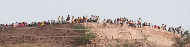 Wating for the tourists