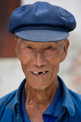 Man in a Bai-village near to Dali