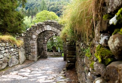 Glendalough Ruins and County Wicklow, Ireland