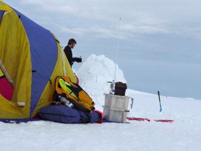Base camp igloo