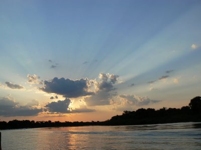 Sunset on Rio Paraguay