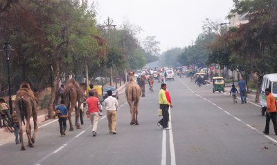Traffic in Agra