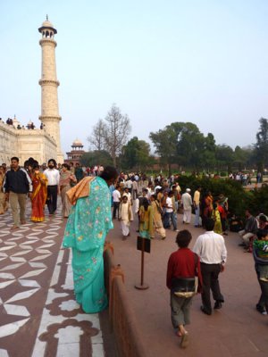 Indian attire:  Saris