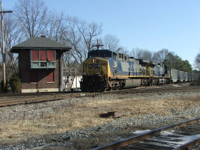 Another westbound coal empty on the ex-C&O led by CSX 243.  That makes 3 in less than an hour.