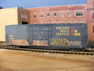 Weathered Freight Cars