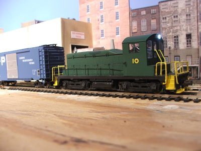 VBR SW1 #10 Walthers with DCC and custom handrailings