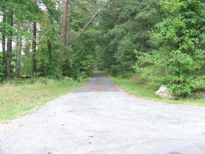 Another driveway that once was the original roadbed.  This is off of Old Lawyers Rd. in Orange county.