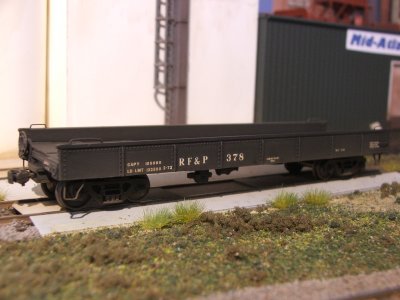 RF&P 40'  flat #378