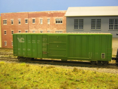 VC #1004 boxcar as per the prototype.