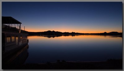 Sleeping on the lake