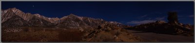 Whitney Portal moonlit