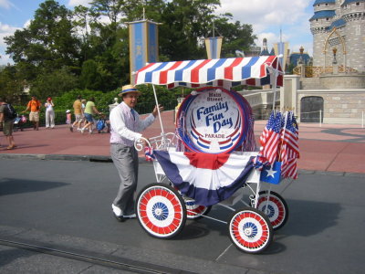 Patriotic Hand Cart