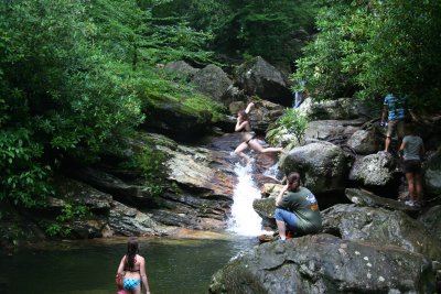 That water looks cold!