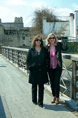 Maria and Adriana in Otranto