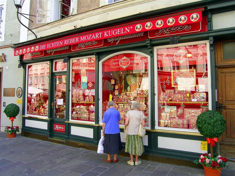 Mozart Chocolaterie, This Will Never Be Enough , Salzburg, Austria