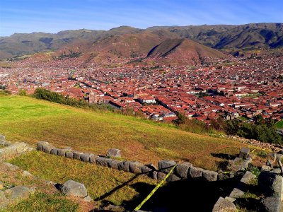 Cuzco From The Top Of The Hill