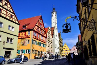 Picturesque Rothenburg, Bavaria