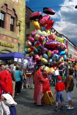 Baloon Seller, Würzburg
