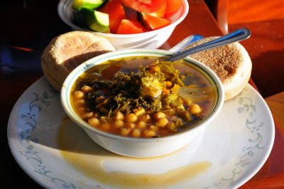 Classic German Dish, Kale & Broccoli Soup, Schoental